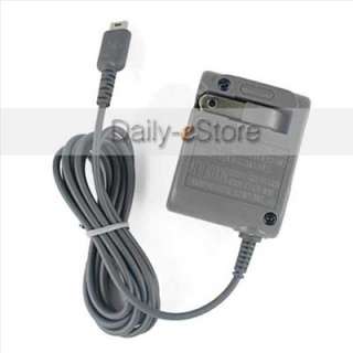 Car DC + Home Wall Travel AC Charger Adapter for Nintendo DS NDS Lite 