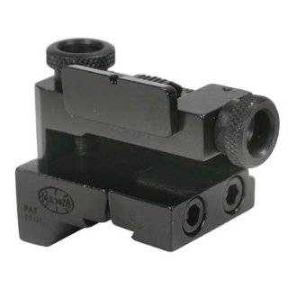  Centra Rear Sight, Adjustable Aperture, Fits 3/8 or 11mm 