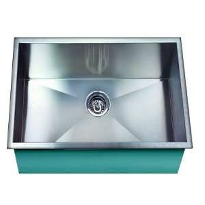   Undermount Stainless Steel Single Bowl Kitchen Sink: Home Improvement