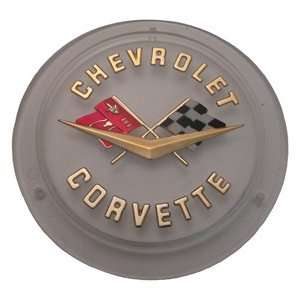  58 62 CORVETTE FRONT OR REAR EMBLEM, GOLD Automotive
