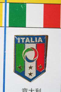 ITALIA 4 STAR LOGO PIN SOCCER FOOTBALL FIFA WORLD CUP  