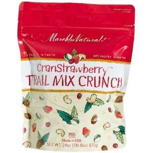 Mareblu Naturals Trail Mix Crunch, CranStrawberry, 24 Ounce Pouch