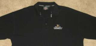 AUTHENTIC GUINNESS BEER MENS POLO SHIRT SIZE XXL 2XL IRELAND  