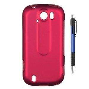  Hot Pink Design Protector Hard Cover Case for HTC MYTOUCH 