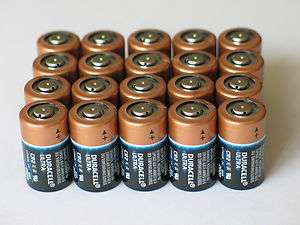 20 NEW Duracell Ultra CR2 3 volt batteries  