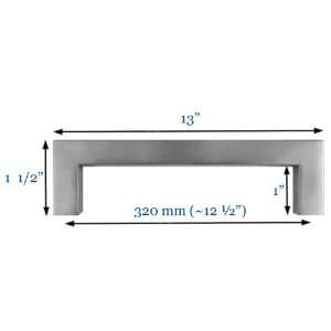 13 0r 320mm Square Bar Pull Kitchen Cabinet Handles: Home 