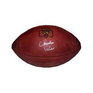  Charlie Weis Notre Dame Game Model Football: Sports 
