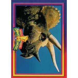 Power Rangers, Mighty Morphin Triceratops Dinosaur #11 Single Trading 