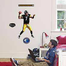 Fathead Pittsburgh Steelers Ben Roethlisberger Junior Wall Graphic 