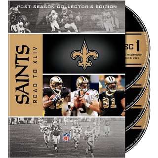 New Orleans Saints DVDs Warner Brothers New Orleans Saints Road to 