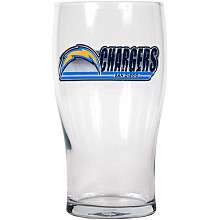Great American San Diego Chargers 20oz Pub Glass   NFLShop