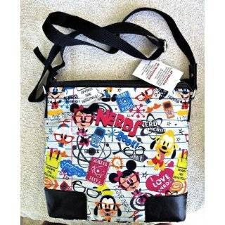  Disney Mickey Mouse Collage Handbag Purse 