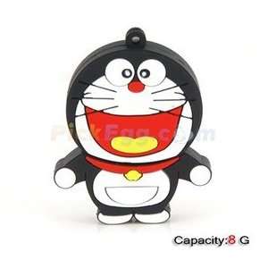  8GB Lovely Doraemon Flash Drive (Black) Electronics