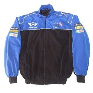  Mini Cooper Rally Jacket Blue and Black: Sports & Outdoors