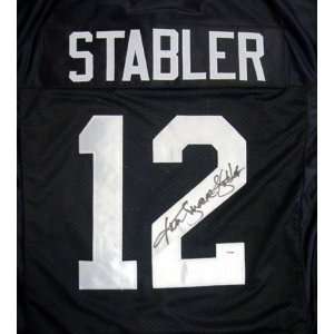  Ken Snake Stabler Autographed/Hand Signed Oakland Raiders 