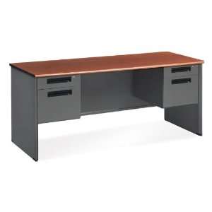  60 Double Pedestal Executive Steel Desk IFA670 Office 