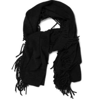    Scarves  Wool scarves  Tasselled Wool Blend Scarf