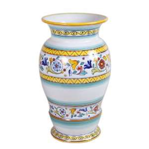   Primavera Ceramic Umbrella Stand/Vase From Italy: Kitchen & Dining