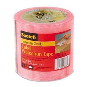   Mil Pink Tint Film Tape 4 Inch X 72 Yard Roll: Office Products