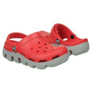 Kids Crocs  Duet Sport Clog T/P/G Red/Light Grey Shoes 