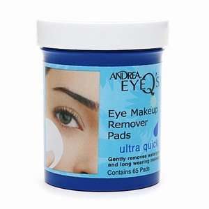  Andrea EyeQs Eye Make Up Remover Pads, Ultra Quick 