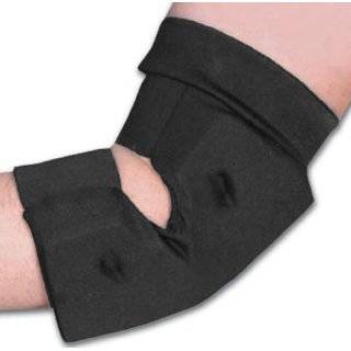 Champro Dri Gear Football Knit Elbow Pads (Pair) BLACK VARSITY