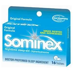  Sominex Nighttime Sleep Aid Original Formula Tablets   16 