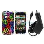 Peace Sign Case LCD Cover Samsung Fascinate i500  