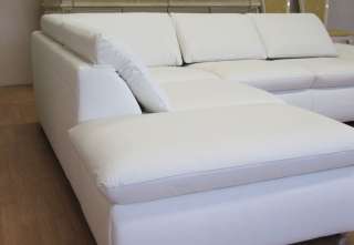 Luxus Sofa Couch Ecke Echt Ledergarnitur Bettkasten POCO OVP  