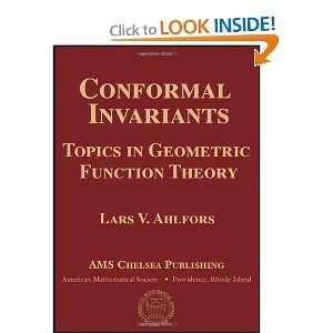  Conformal Invariants Topics in Geometric Function Theory 