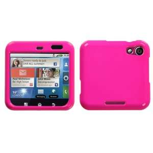 Shocking Pink Hard Case Cover Motorola Flipout MB511  
