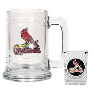   Saint Louis Cardinals St. Beer Mug & Shot Glass Set