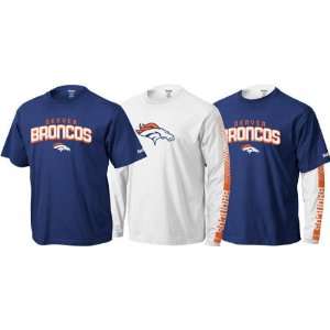  Denver Broncos Kids 4 7 2 in 1 Long Sleeve Gameday T Shirt 