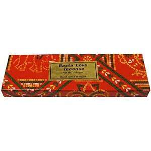  Rasta Love Incense   100 Gram Box   Hand Rolled In India 