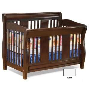   Furniture Versailles 4 in 1 Convertible Wood Baby Crib