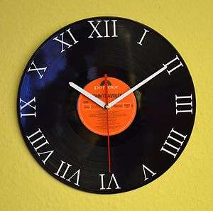 Moderne Uhr, Vinyl Uhr, LP Uhr, Schallplattenuhr Wanduhr 30 cm 