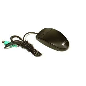 Genuine Dell Logitech Black PS/2 Corded 2 Button Ball Mouse Model 