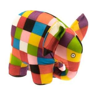  Elmer  The Patchwork Elephant Plush Toys & Games