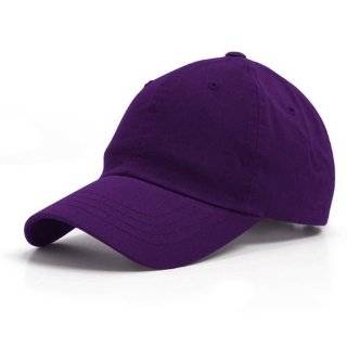 CLASSIC DELUXE BIO WASHED POLO PURPLE HAT CAP HATS