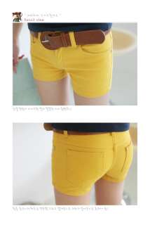 2012 Casual Candy Colours Denim Cotton Shorts low waisted HotPants 