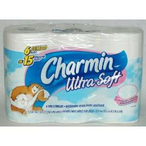 Charmin Ultra Soft Bathroom Tissue 6 Jumbo Rolls