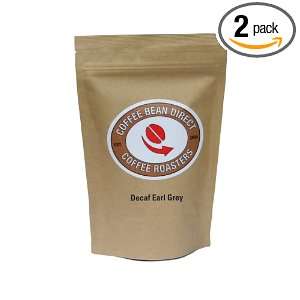 Coffee Bean Direct Decaf Earl Grey Loose Leaf Tea, 5 Ounce Bags (Pack 