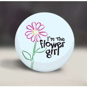 Pocket Mirror  Im the Flower Girl, Gift, party favor, bridesmaid gift 