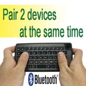 Mini Double Bluetooth Pairing Keyboard for iPad/iPhone  