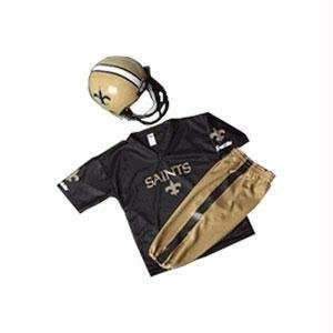  New Orleans St.s Youth NFL Team Helmet and Uniform Set 