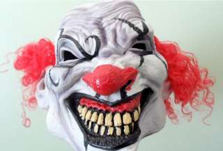 description these crazy scary clown masks will keep you awake at night 