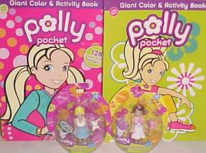NEW POLLY POCKET TOY LOT doll easter toy playset bunny  