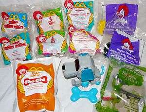 McDonalds happy meal toys NEW Set of MIXED LOT of 10 new in bag toys 