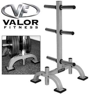 Valor Fitness BH 7 Olympic Plate and Bar Rack