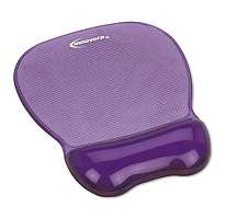 Purple Innovera Gel Mouse Pad w/Wrist Rest  
